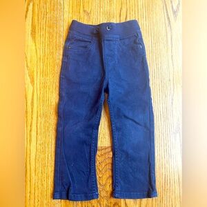 Hanna Andersson navy blue chino pants